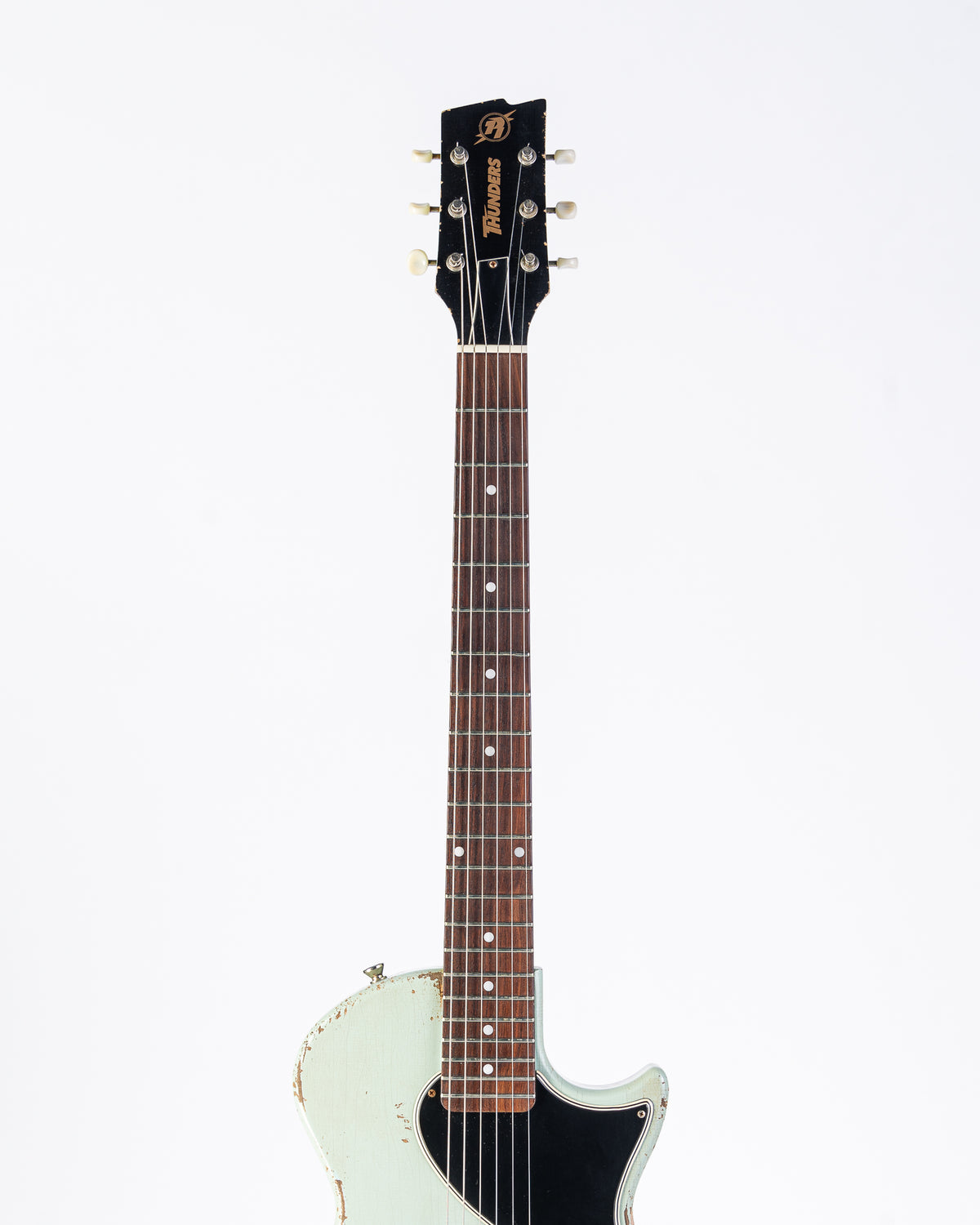Rock N Roll Relics Thunders Single Cut Aged Daphne Blue
