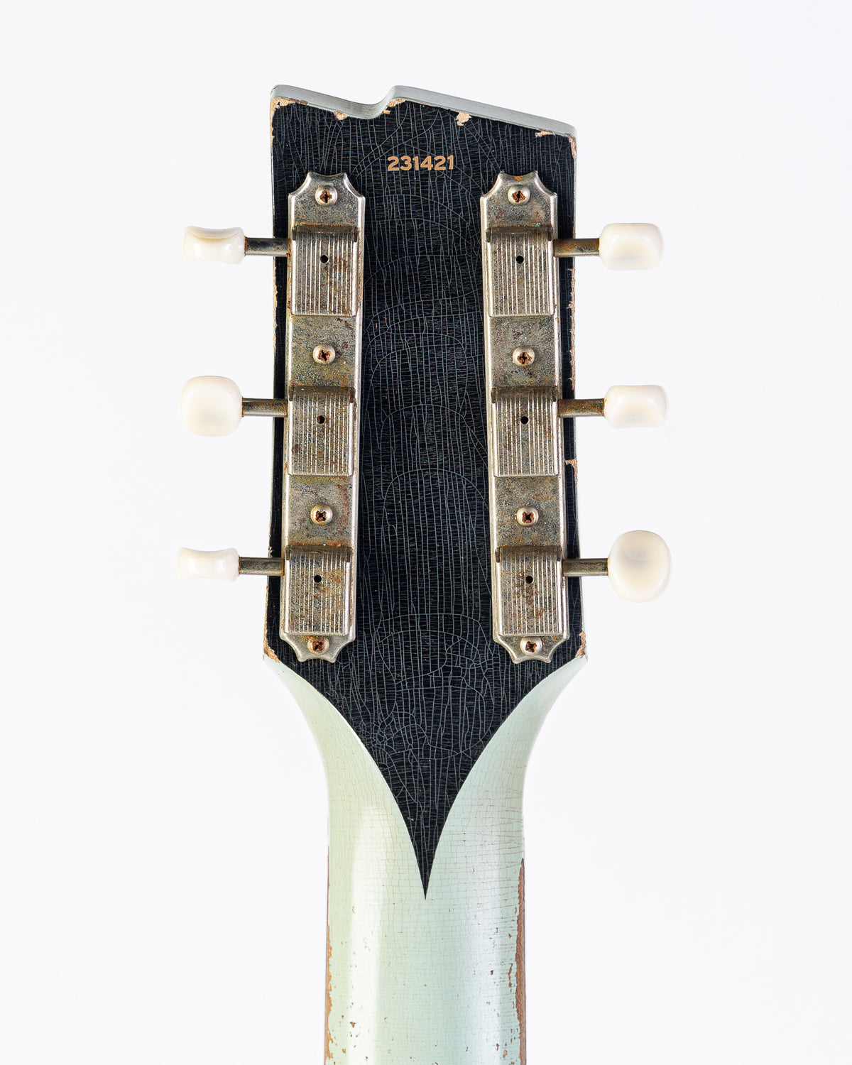 Rock N Roll Relics Thunders Single Cut Aged Daphne Blue