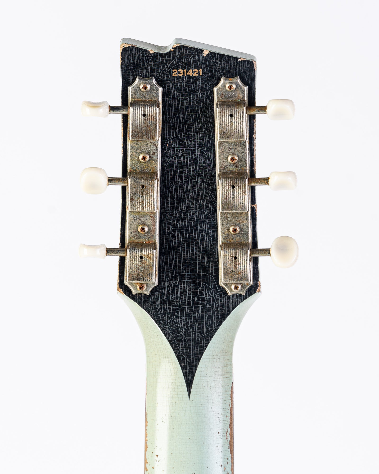 Rock N Roll Relics Thunders Single Cut Aged Daphne Blue