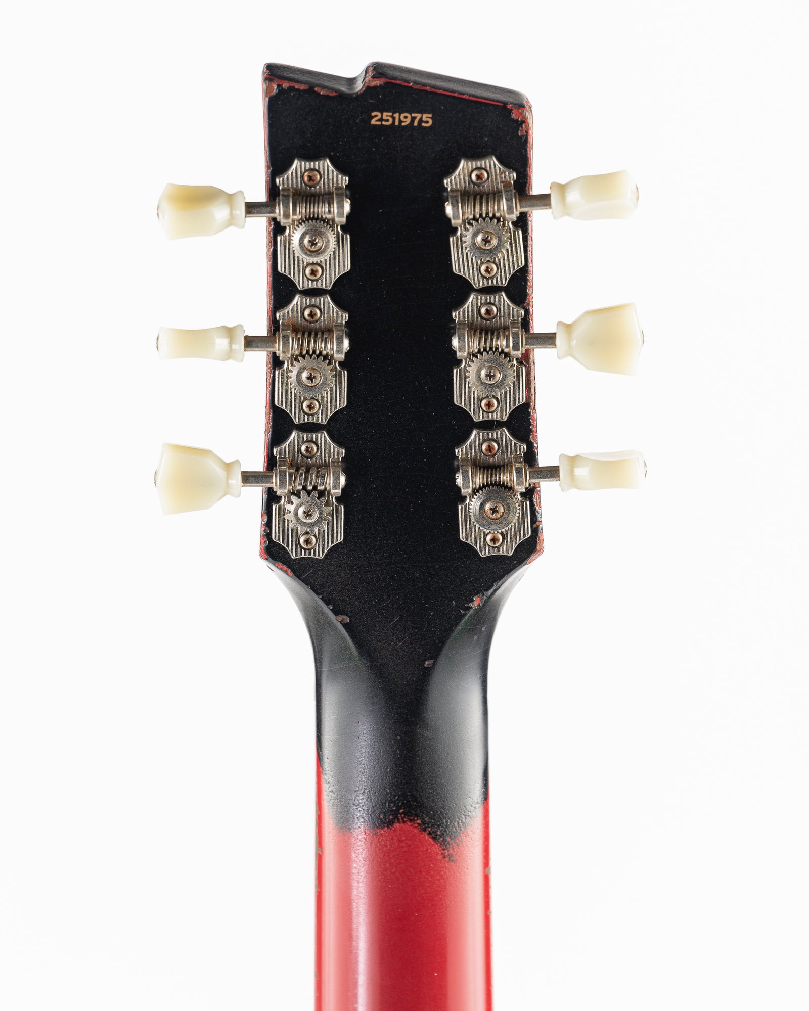 Rock N' Roll Relics Revenge "Lucifer" Electric Guitar - Black Over Dakota Red