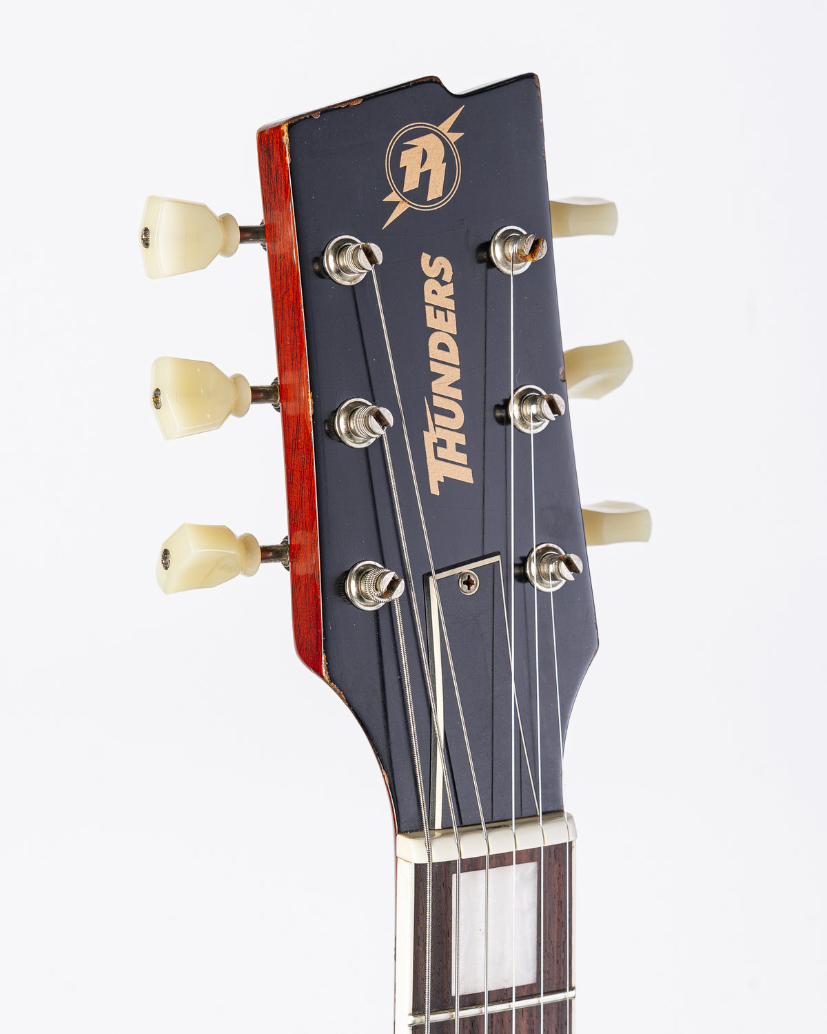 Rock N' Roll Relics Thunders Custom Double Cut Electric Guitar - Aged Cherry