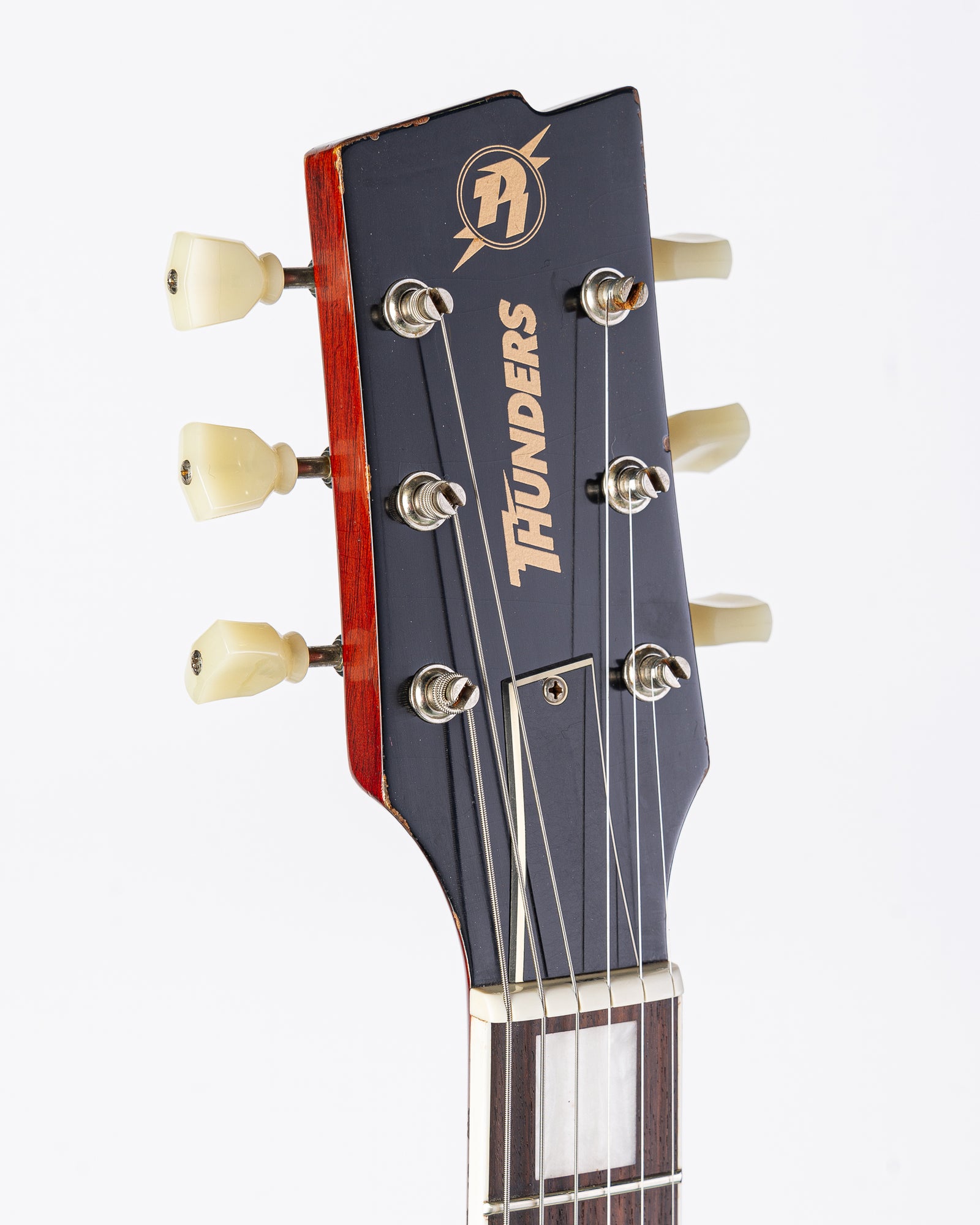 Rock N' Roll Relics Thunders Custom Double Cut Electric Guitar - Aged Cherry