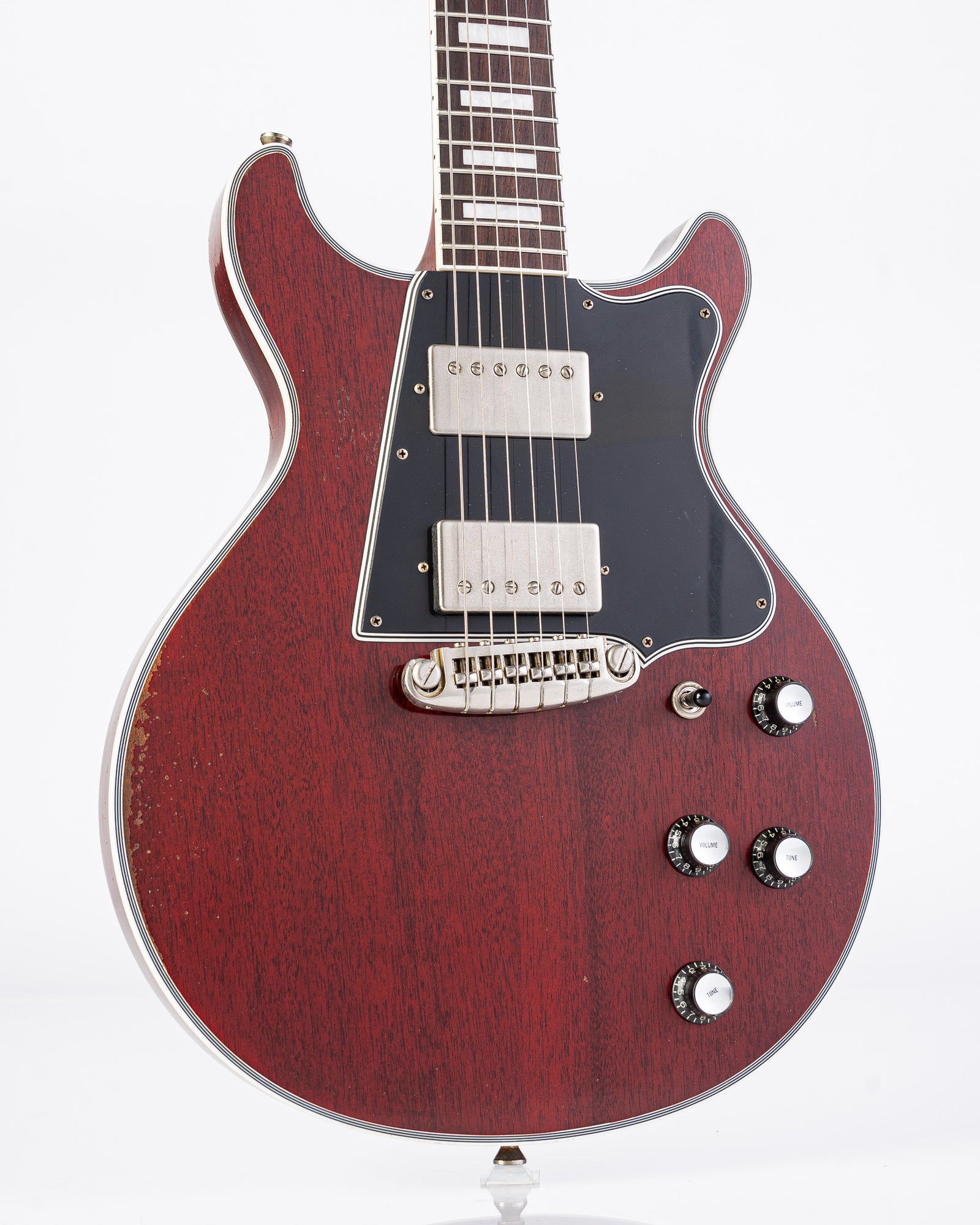 Rock N' Roll Relics Thunders Custom Double Cut Electric Guitar - Aged Cherry
