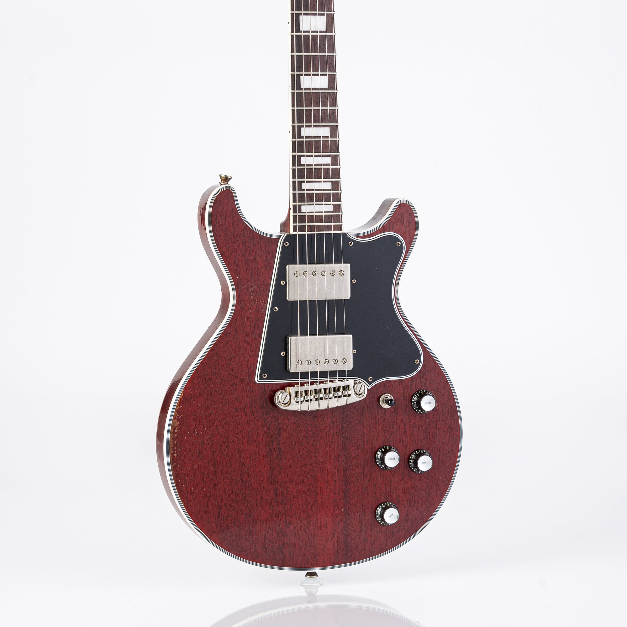 Rock N' Roll Relics Thunders Custom Double Cut Electric Guitar - Aged Cherry