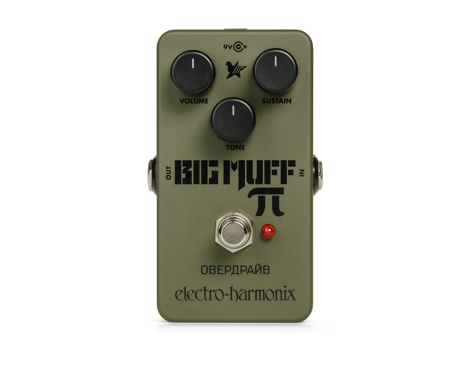 Electro-Harmonix Green Russian Big Muff Pi - Fuzz / Distortion / Sustainer Guitar Pedal