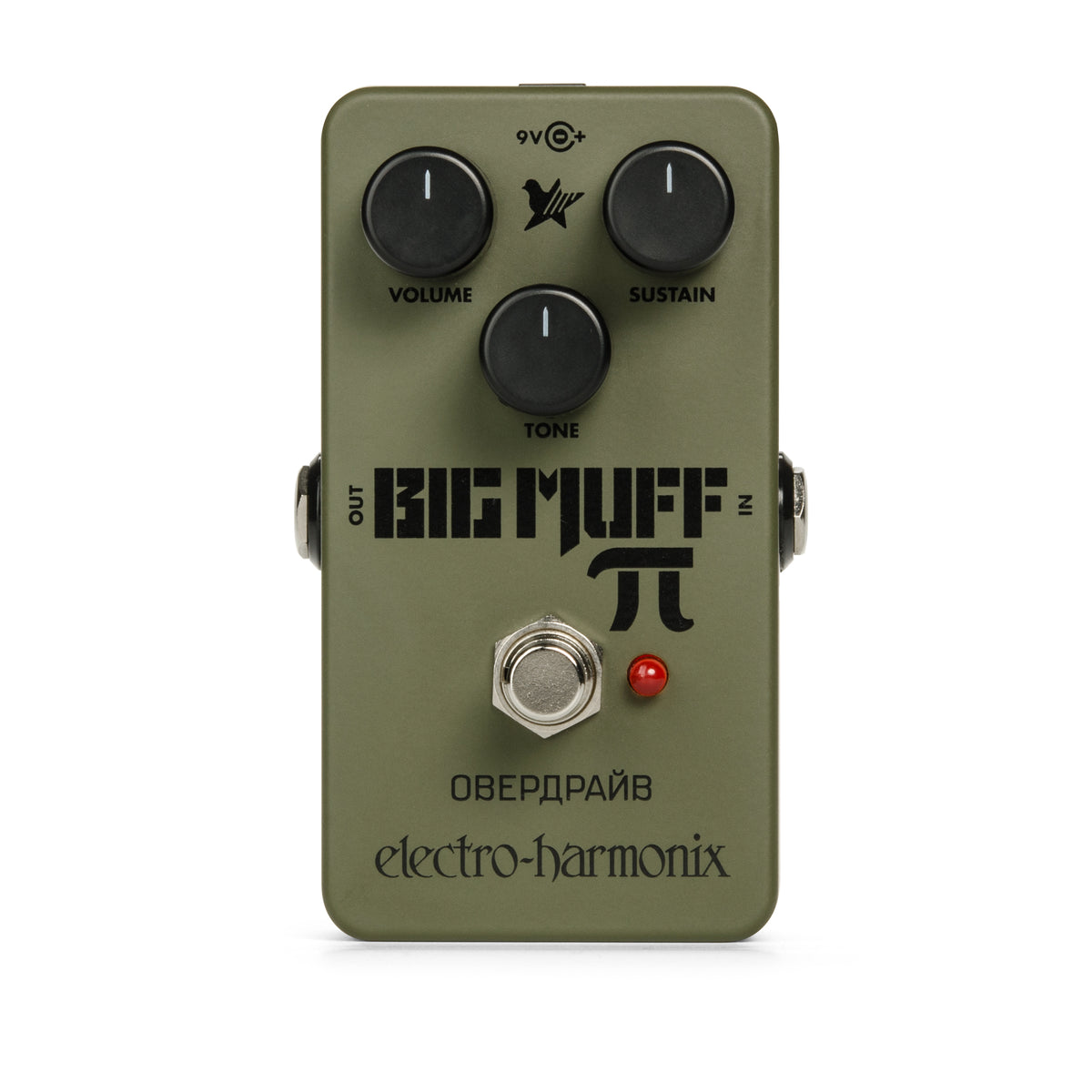 Electro-Harmonix Green Russian Big Muff Pi - Fuzz / Distortion / Sustainer Guitar Pedal