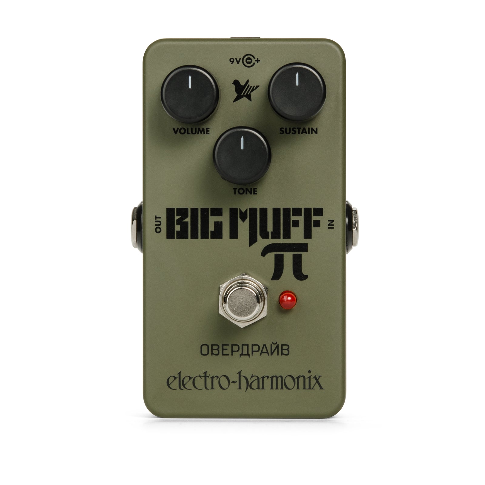 Electro-Harmonix Green Russian Big Muff Pi - Fuzz / Distortion / Sustainer Guitar Pedal
