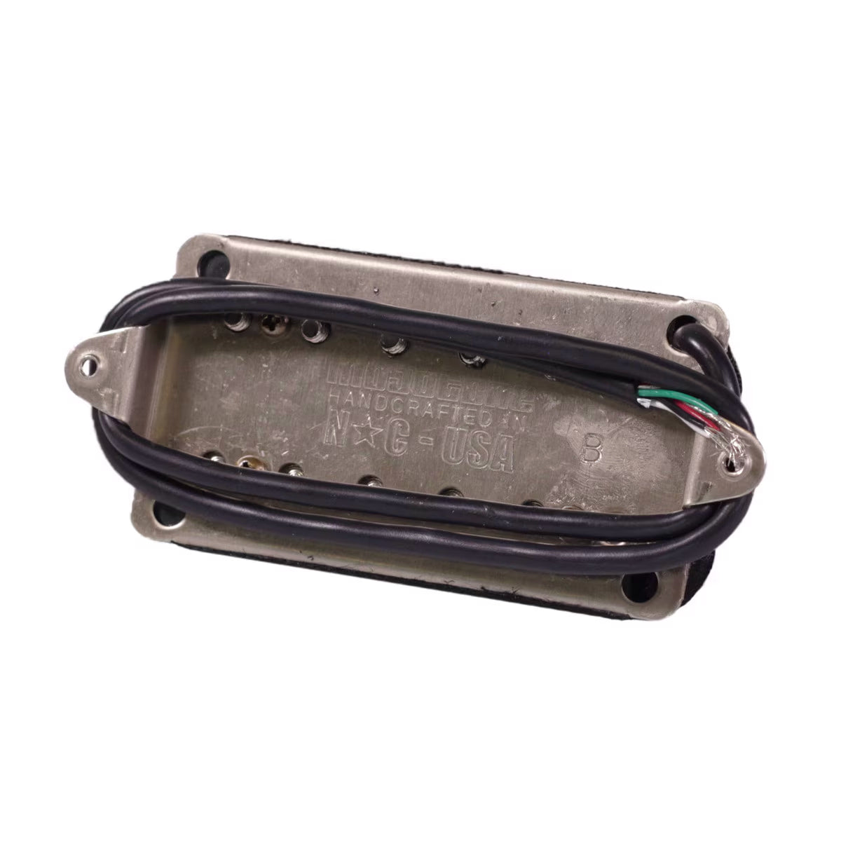 Mojotone 44 Magnum Humbucker Pickup (Bridge) - Double Black Uncovered