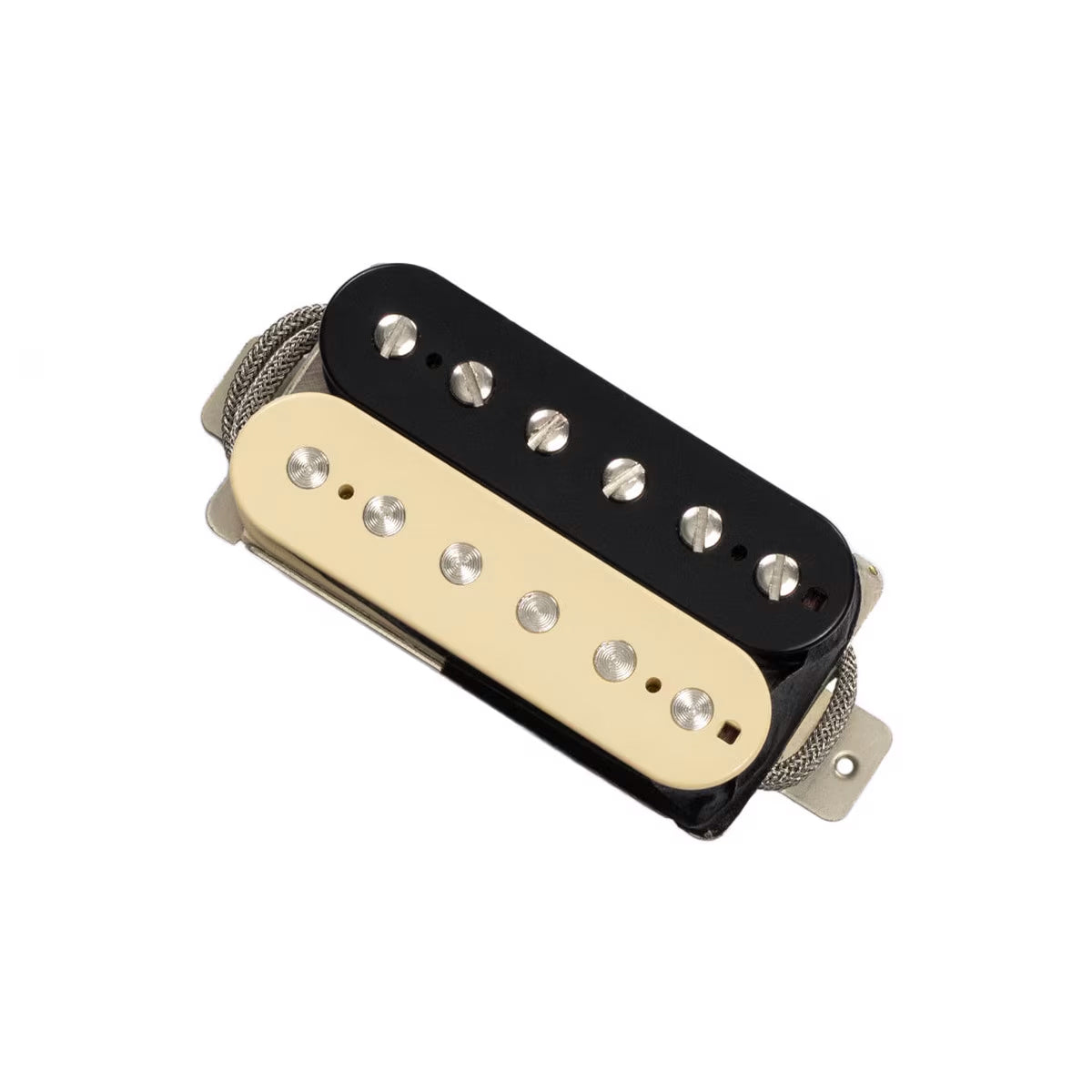 Mojotone 44 Magnum Humbucker Pickup (Bridge) - Zebra Uncovered (Screw Side Black)
