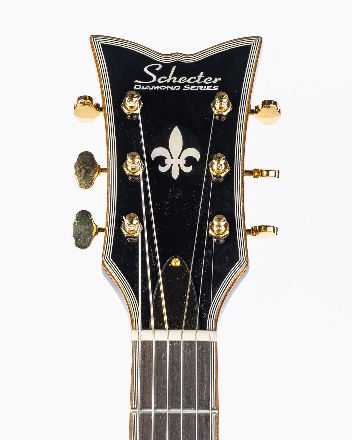 USED Schecter Coupe Gloss Black W/Case