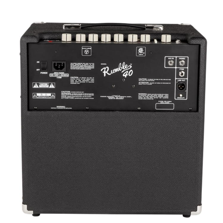 Fender Rumble 40 Watt Bass Combo Amplifier