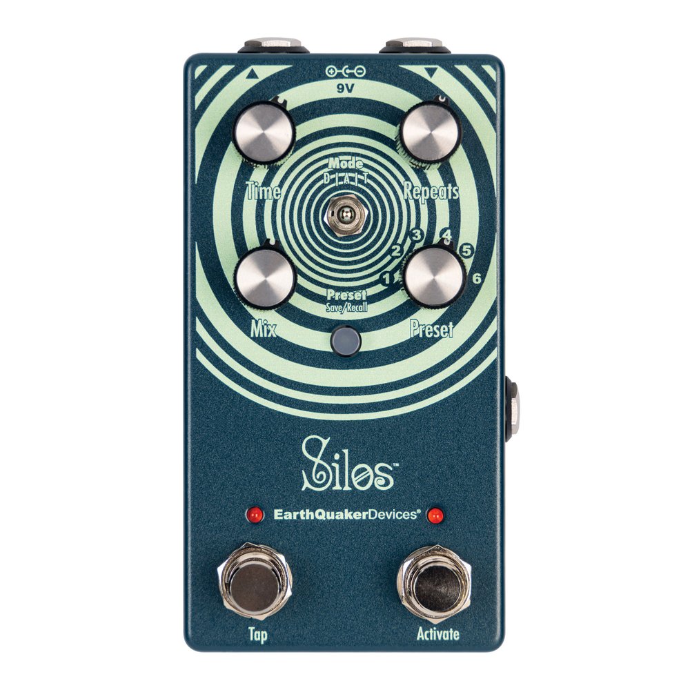 EarthQuaker Devices Silos® Multi-Generational Time Reflection Device Guitar Pedal