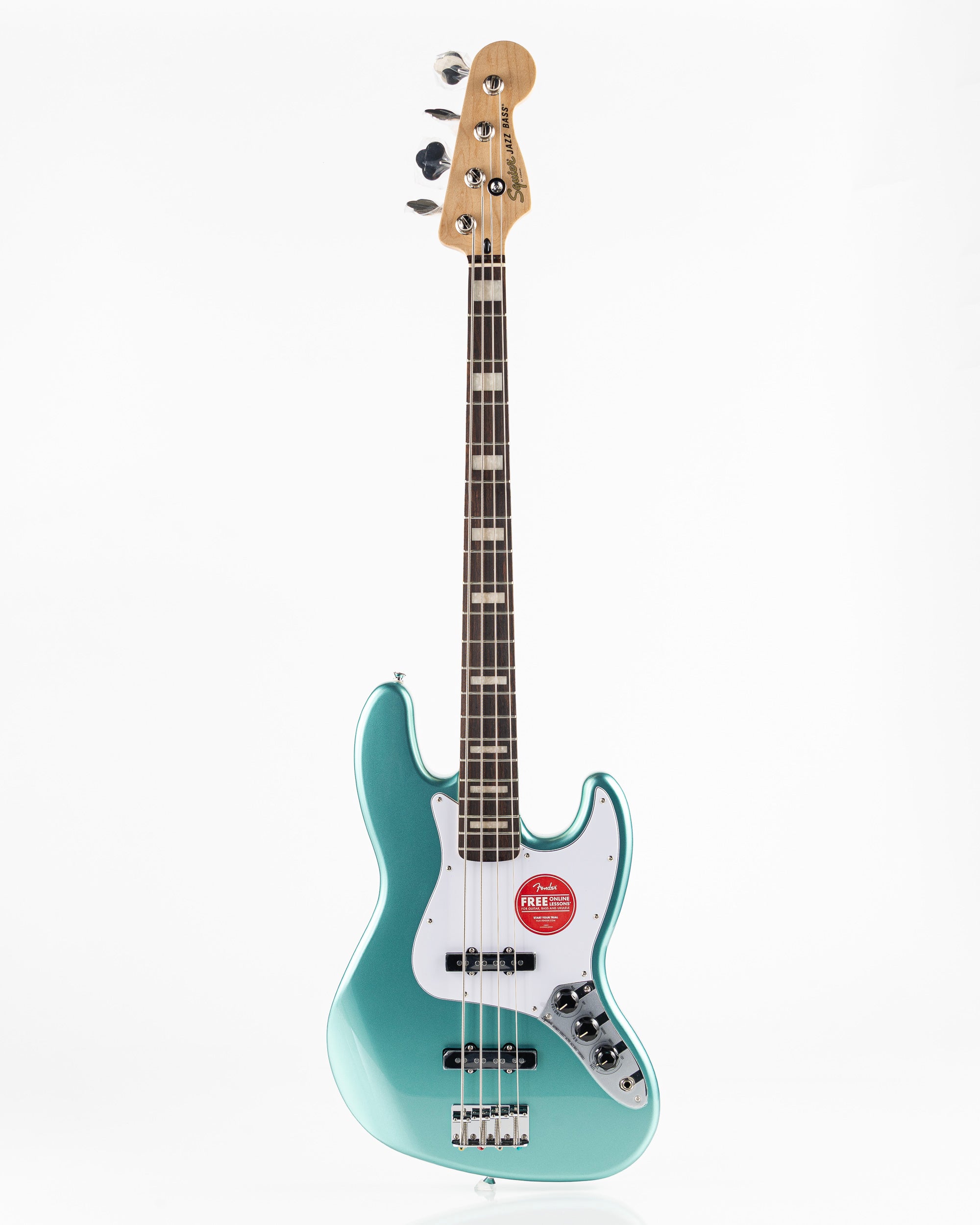 Squier Affinity Series Active Jazz Bass - Mystic Sea Foam Green