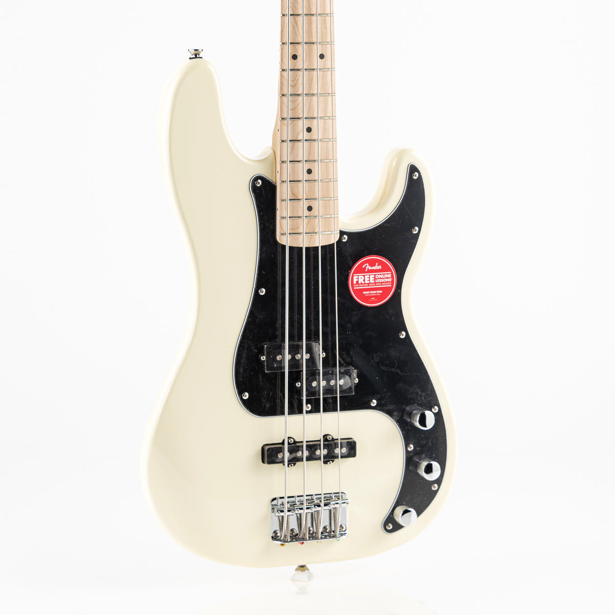 Squier Affinity Series Precision Bass PJ Electric Bass - Olympic White