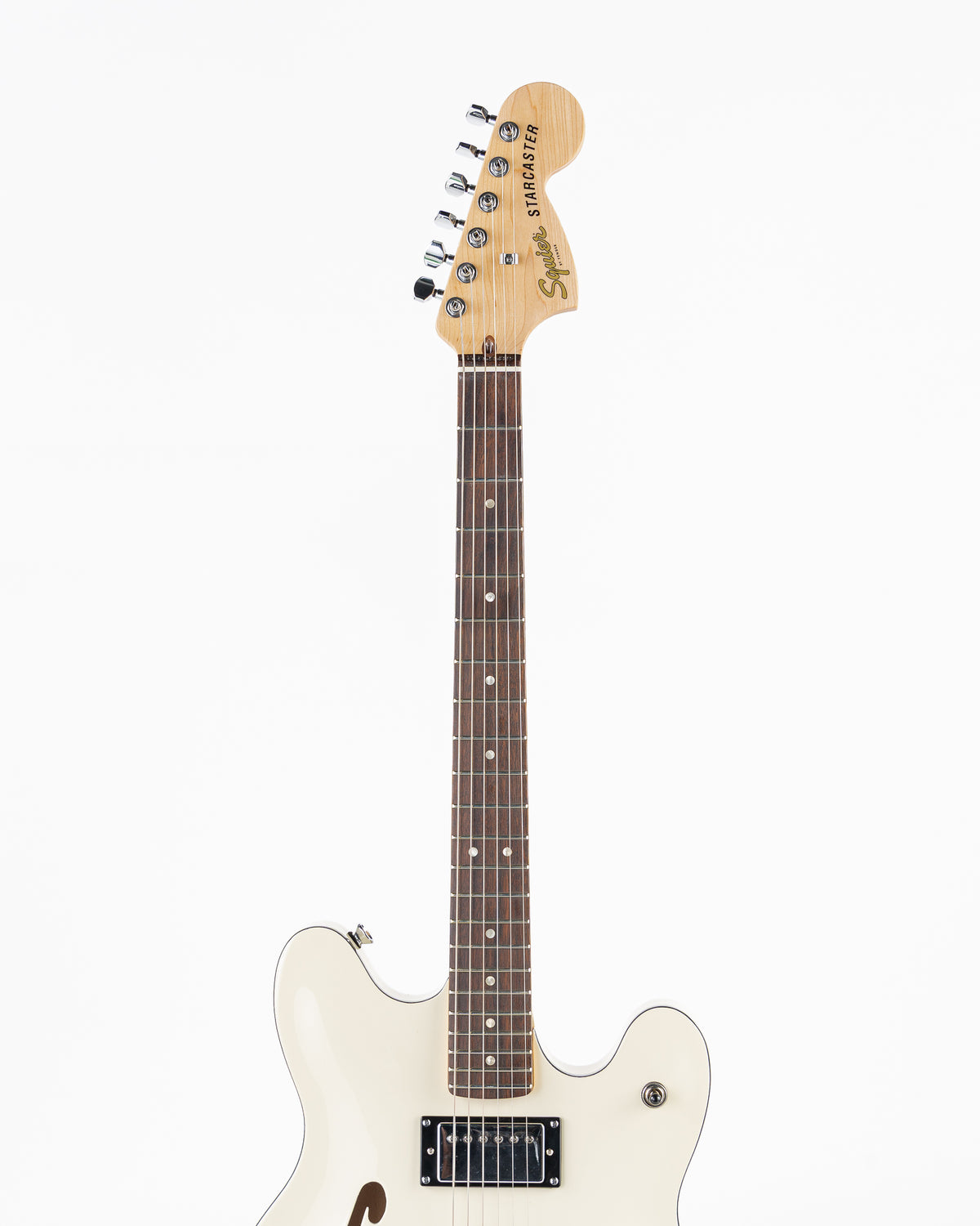 Squier Affinity Series Starcaster Deluxe Electric Guitar - Olympic White