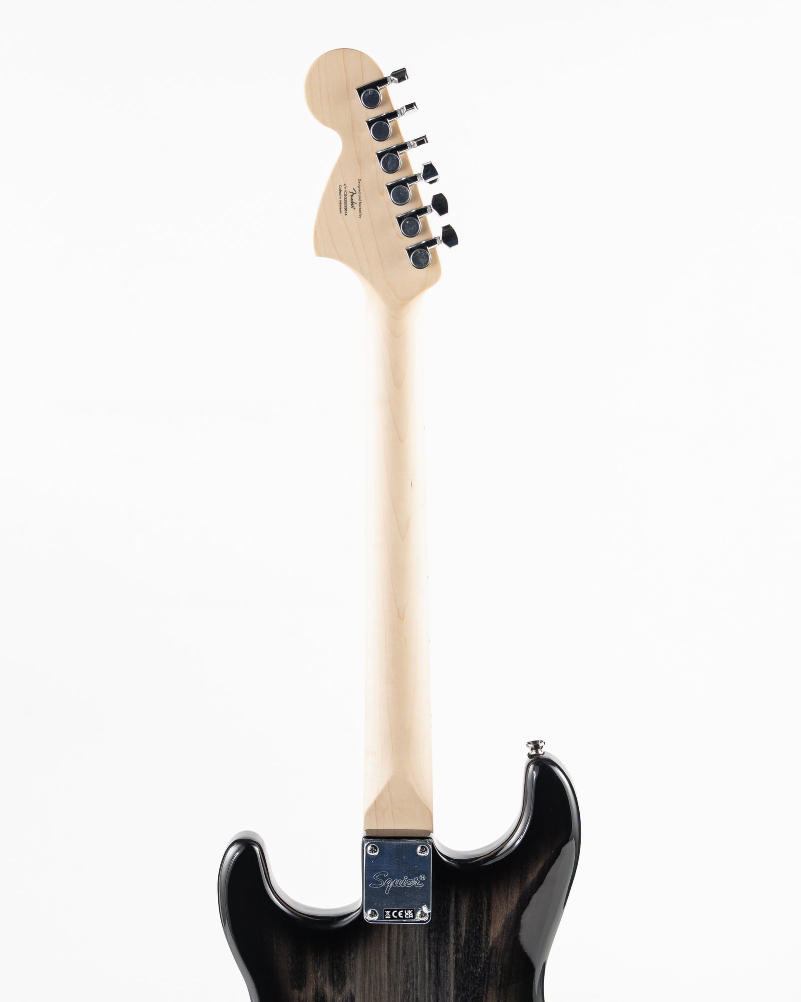 Squier Affinity Series Stratocaster FMT HSS Electric Guitar - Black Burst