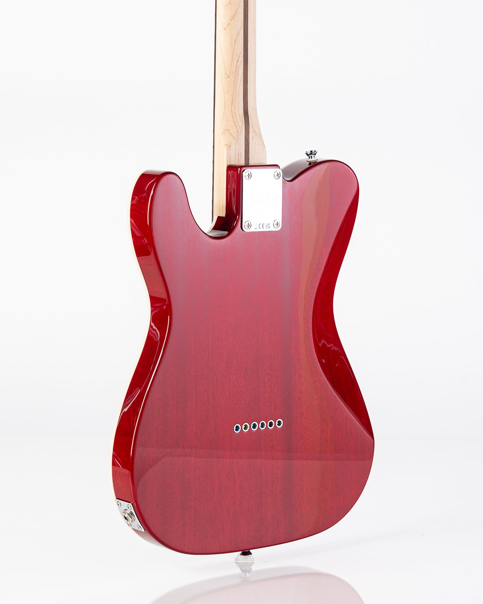 Squier Affinity Series Telecaster FMT SH Electric Guitar - Crimson Red Transparent