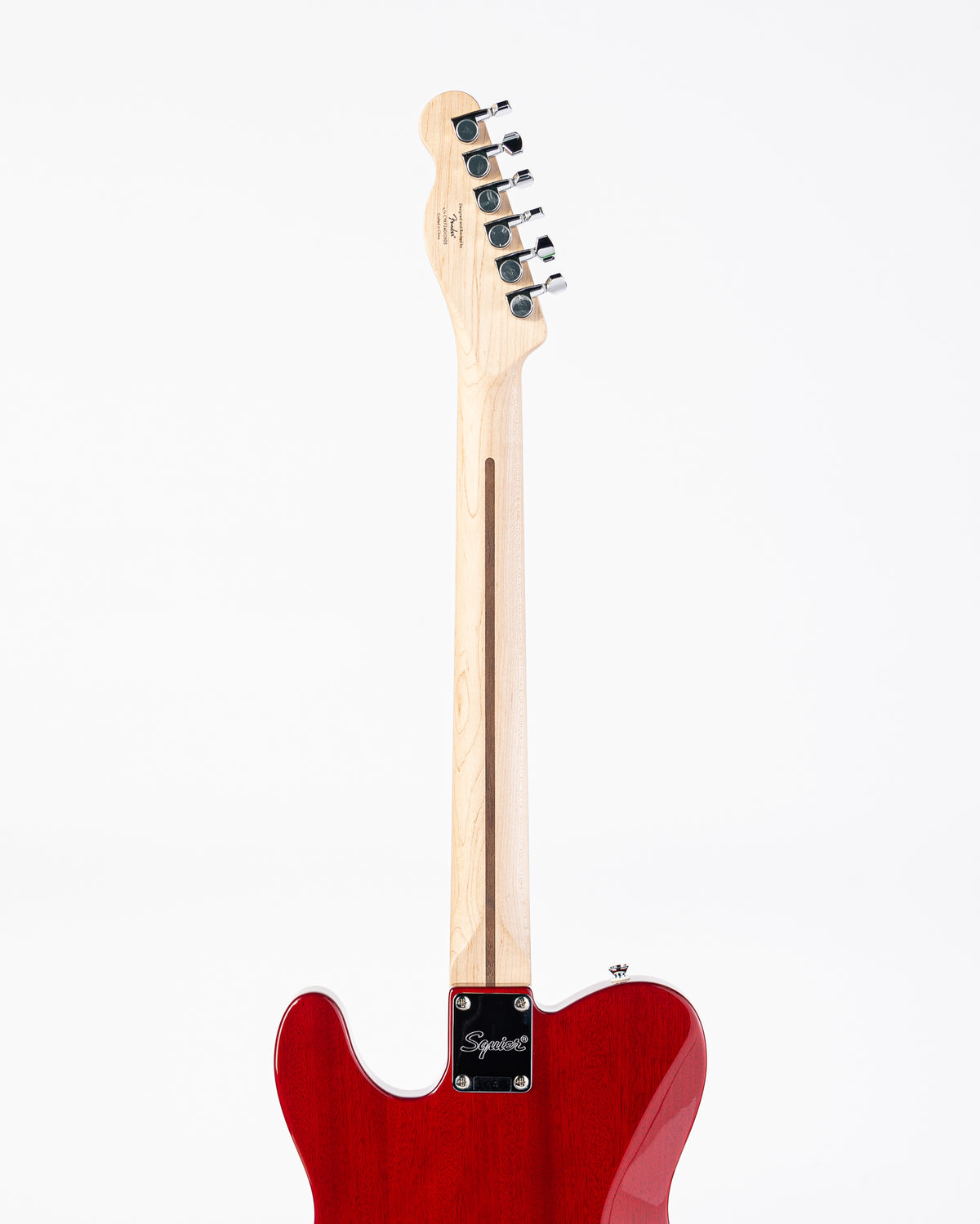 Squier Affinity Series Telecaster FMT SH Electric Guitar - Crimson Red Transparent