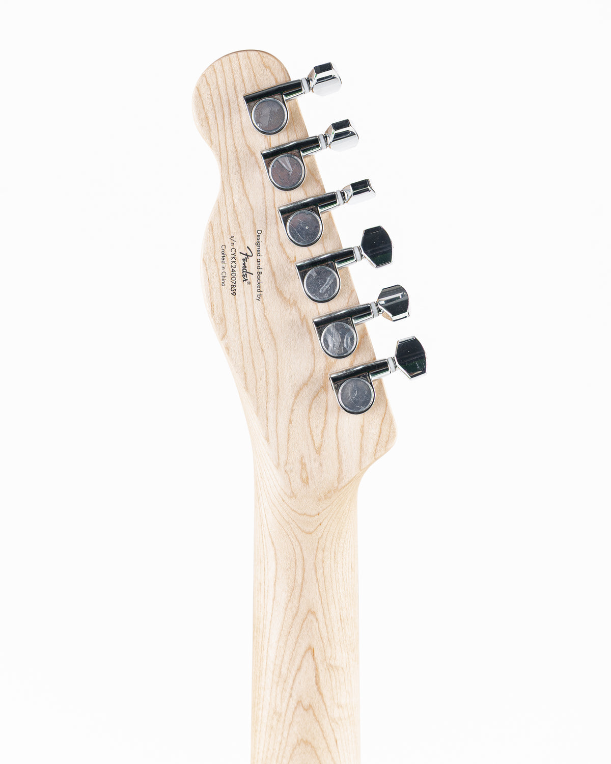 Squier Affinity Series Telecaster Thinline Electric Guitar - Olympic White