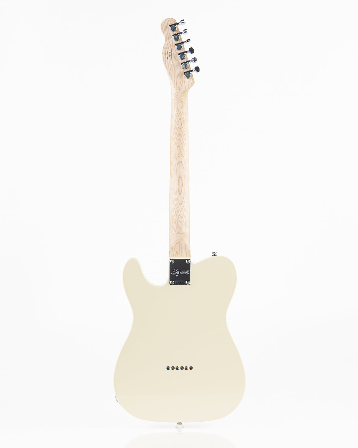 Squier Affinity Series Telecaster Thinline Electric Guitar - Olympic White