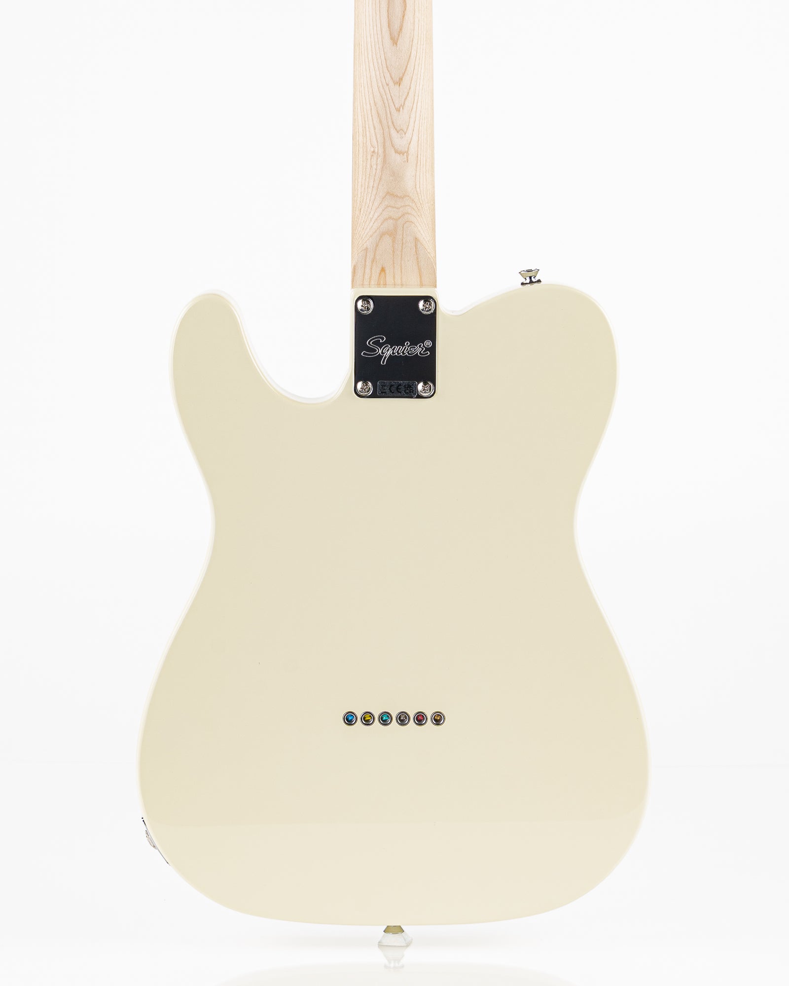Squier Affinity Series Telecaster Thinline Electric Guitar - Olympic White