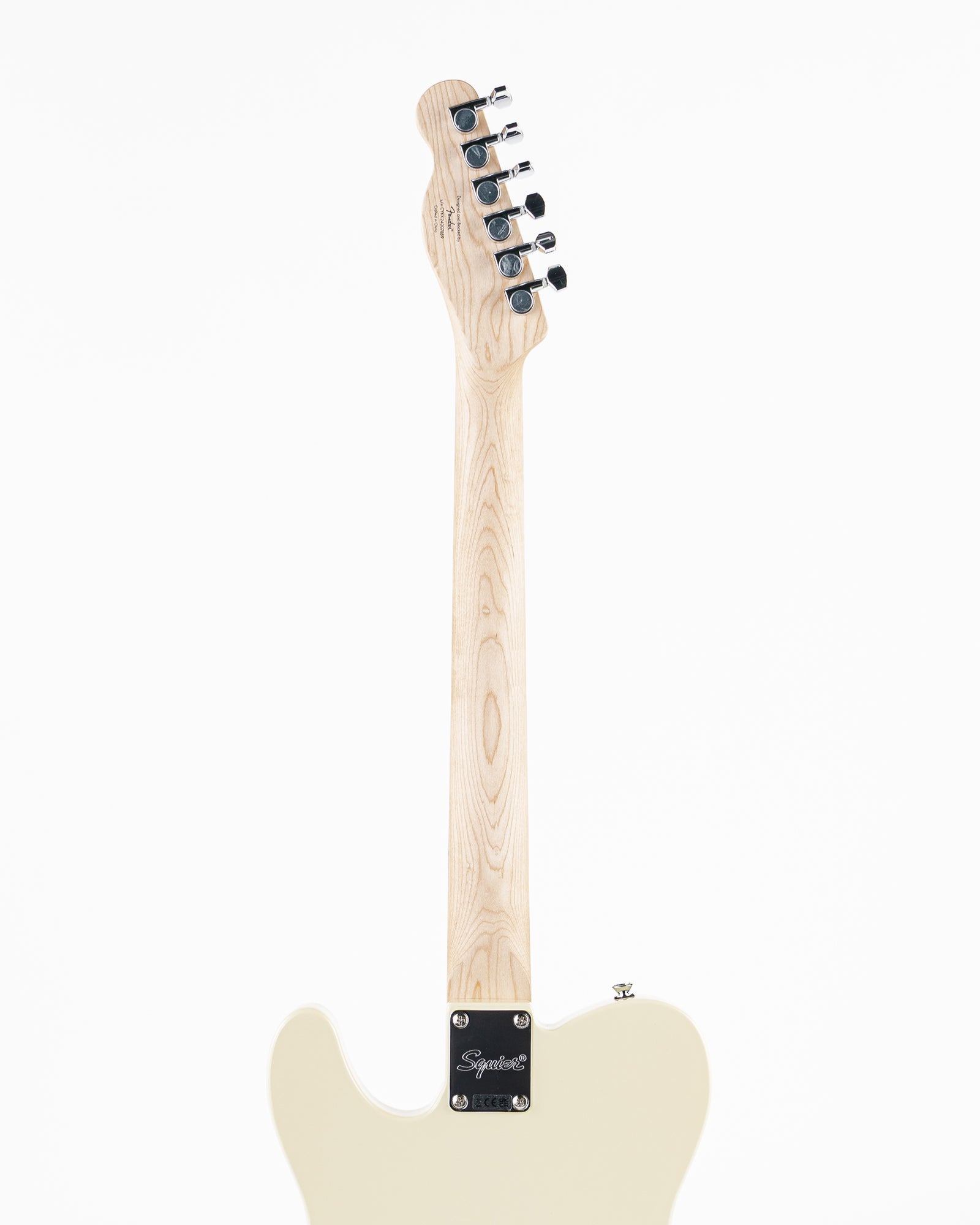 Squier Affinity Series Telecaster Thinline Electric Guitar - Olympic White