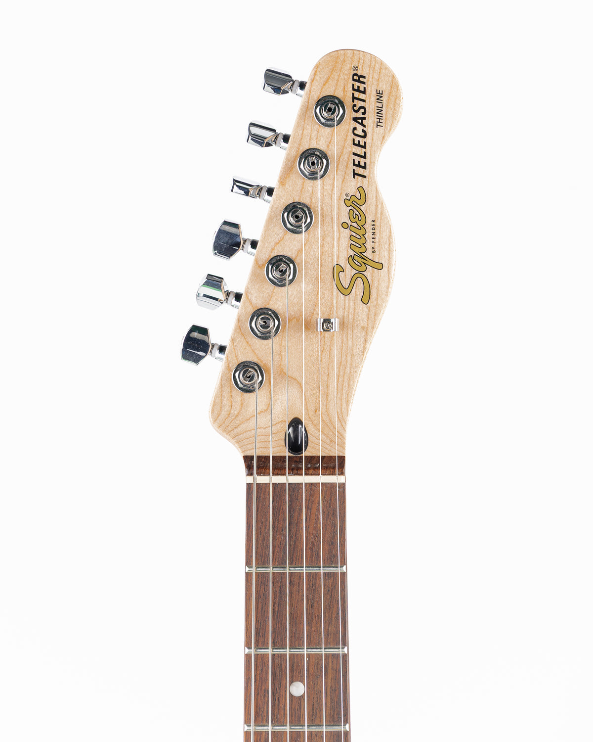 Squier Affinity Series Telecaster Thinline Electric Guitar - Olympic White