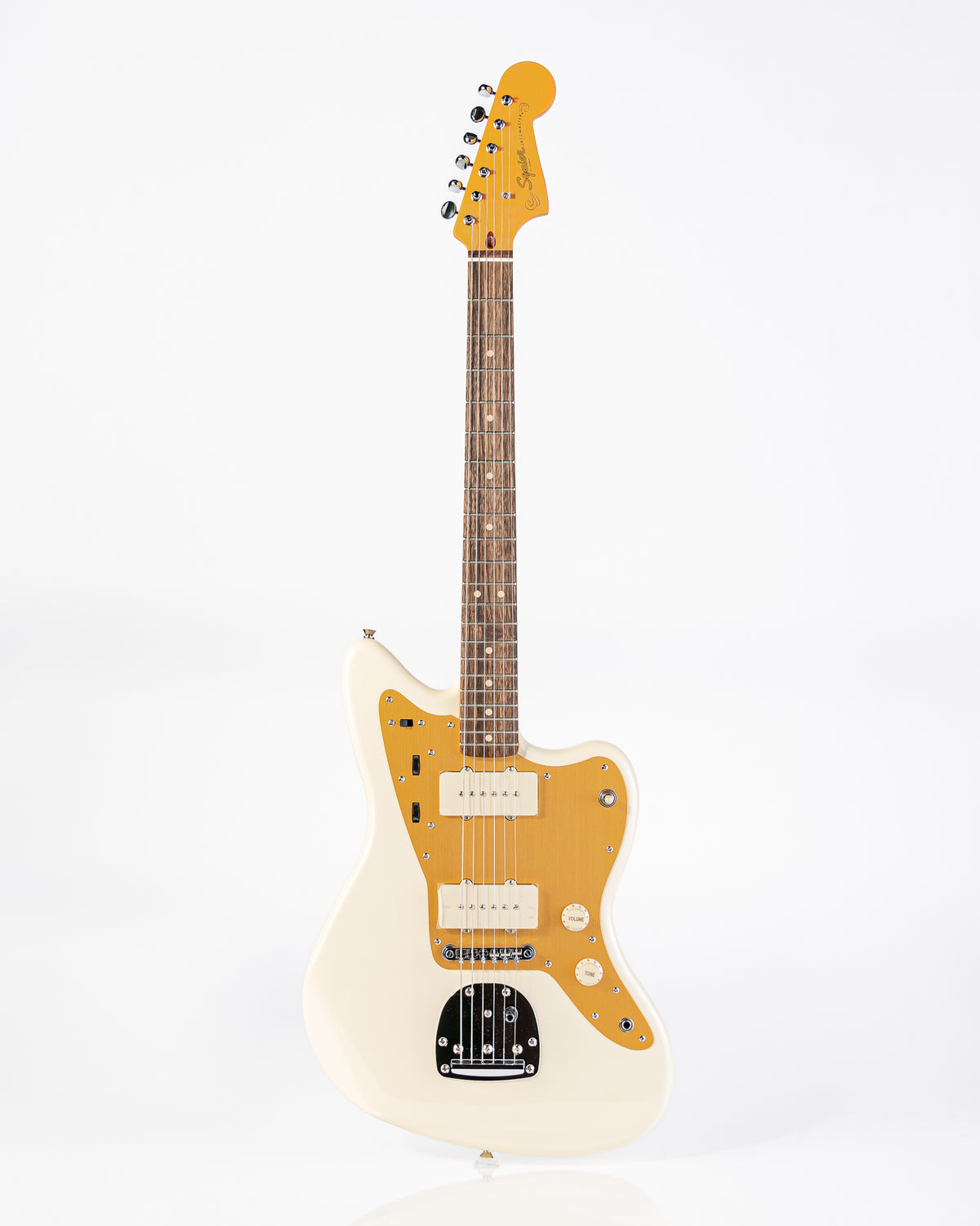 Squier J. Mascis Signature Jazzmaster Electric Guitar- Vintage White