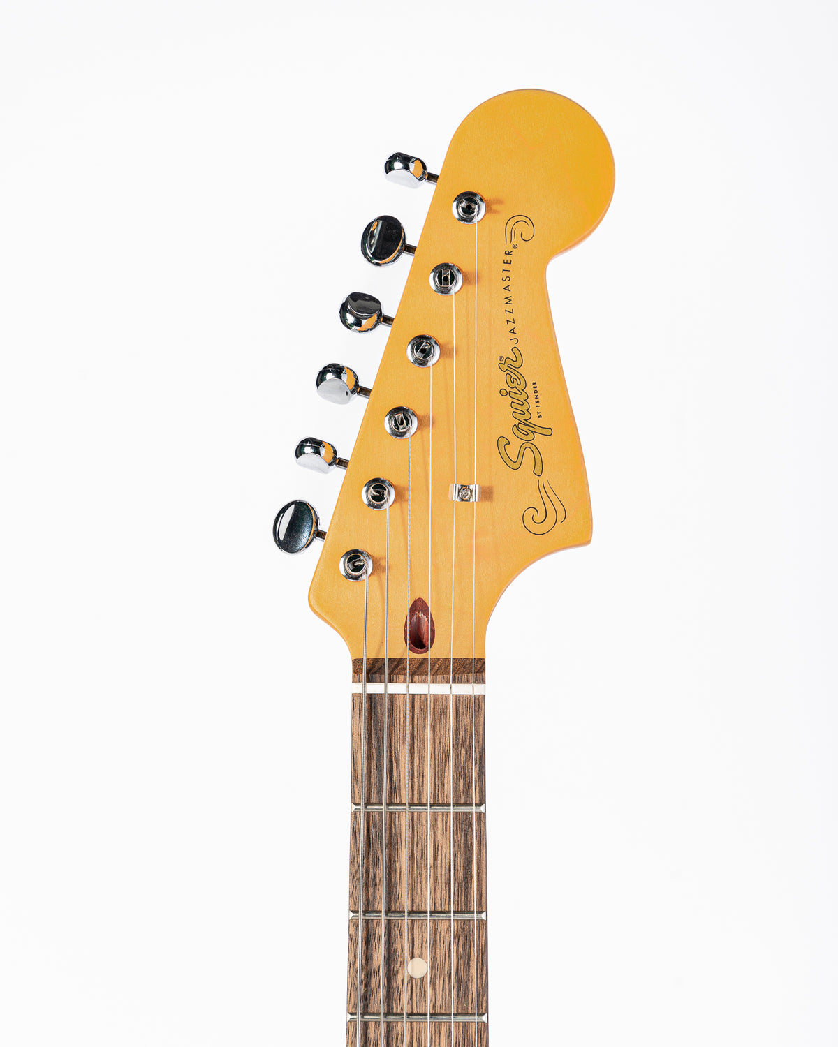 Squier J. Mascis Signature Jazzmaster Electric Guitar- Vintage White