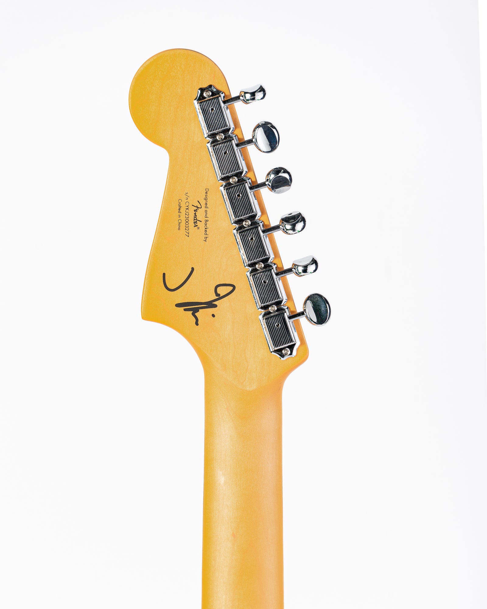 Squier J. Mascis Signature Jazzmaster Electric Guitar- Vintage White