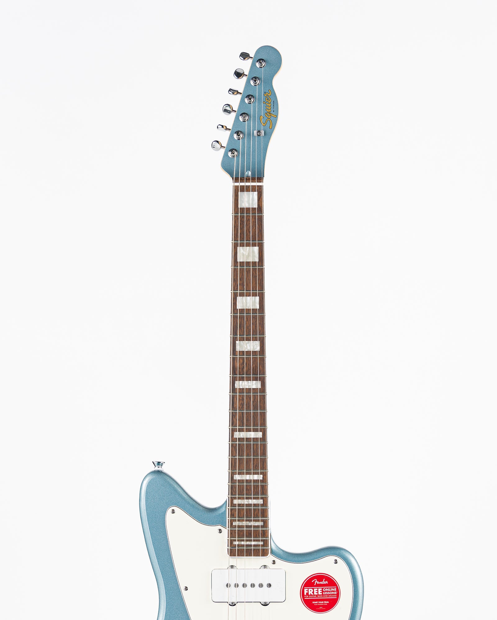 Squier Limited Edition Paranormal Offset Telecaster SJ Electric Guitar - Ice Blue Metallic