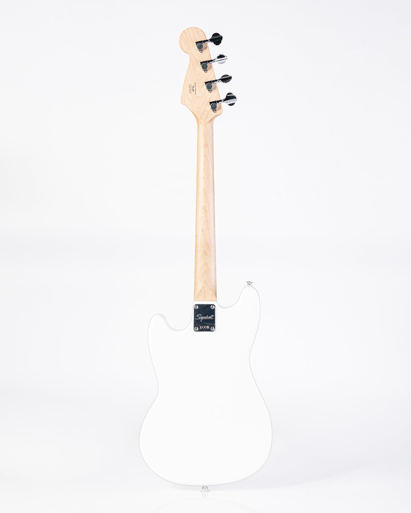 Squier Sonic Bronco Short Scale Bass - Arctic White