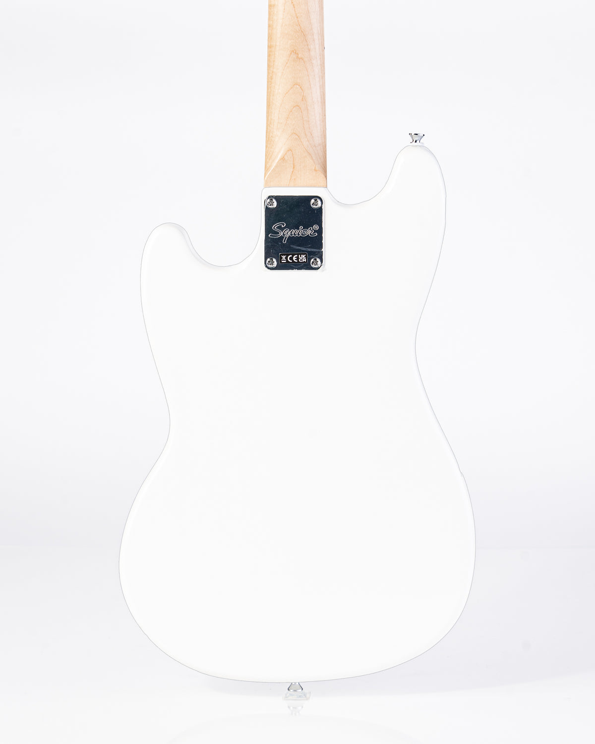 Squier Sonic Bronco Short Scale Bass - Arctic White