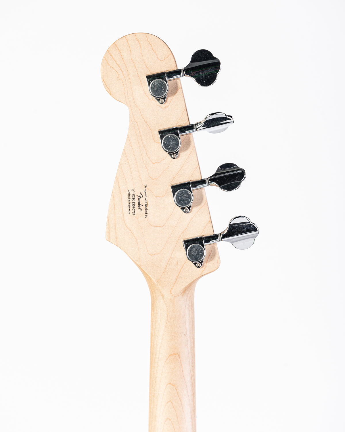 Squier Sonic Bronco Short Scale Bass - Arctic White
