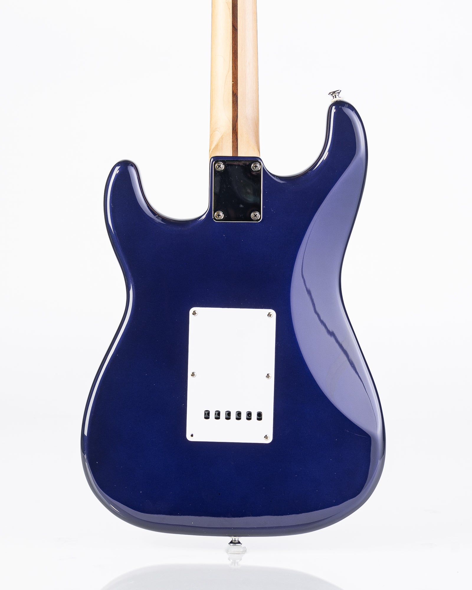 USED Squier Affinity Strat Electric Guitar- Metallic Blue w/bag