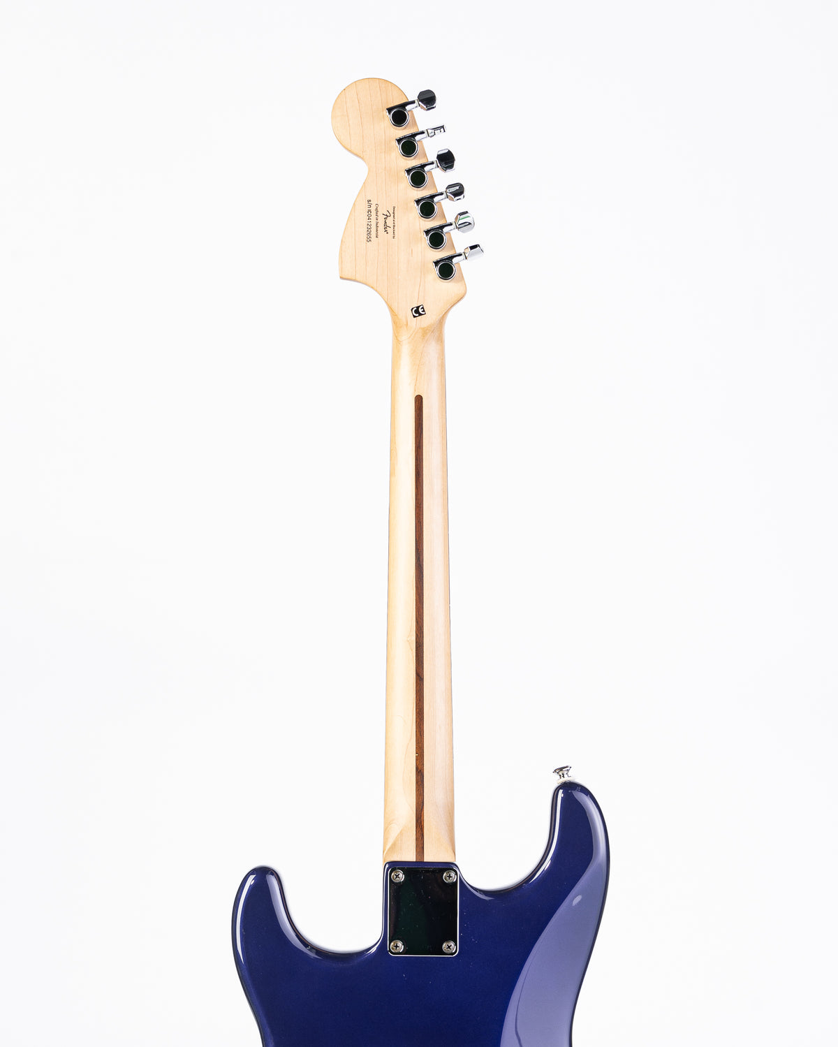 USED Squier Affinity Strat Electric Guitar- Metallic Blue w/bag