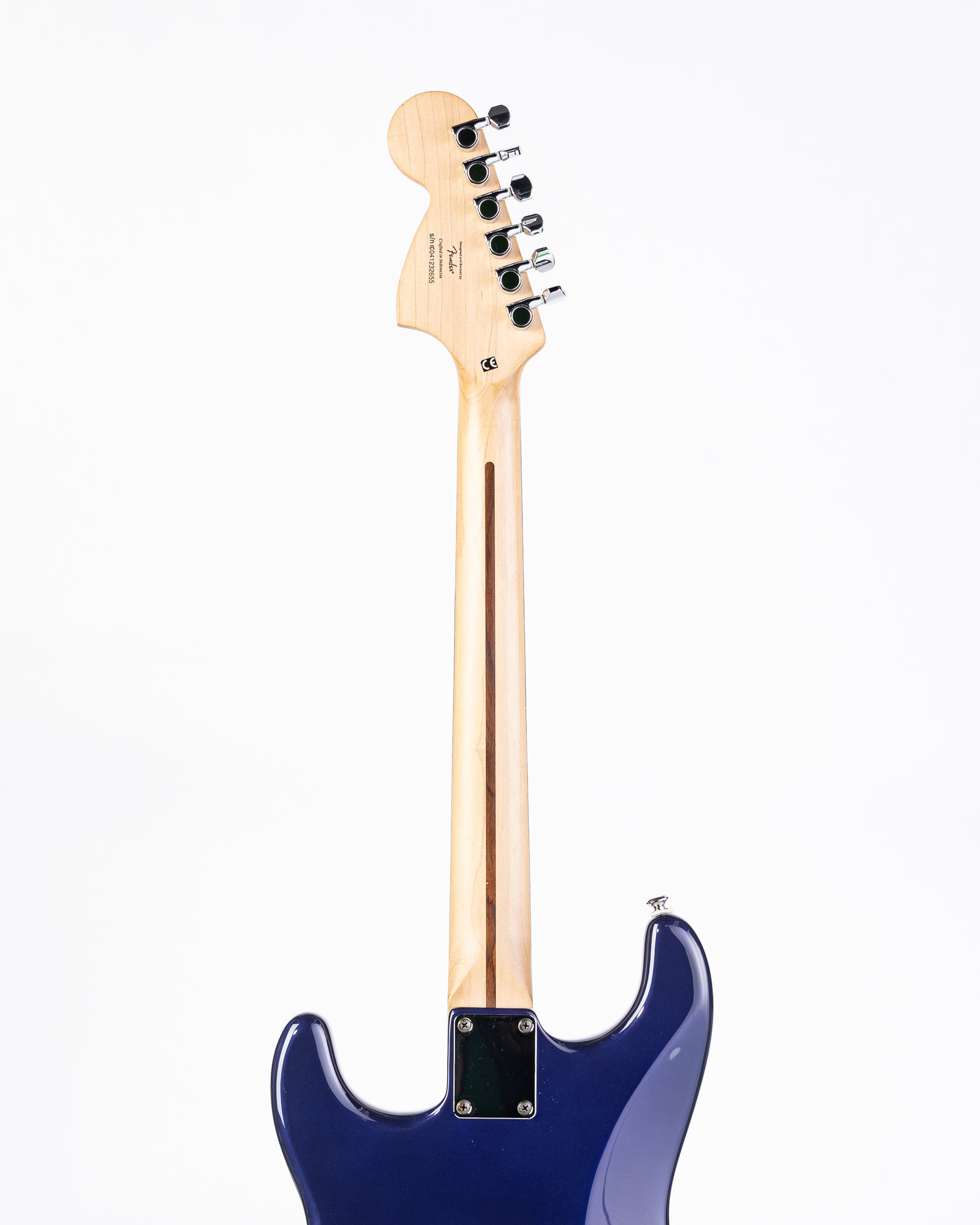 USED Squier Affinity Strat Electric Guitar- Metallic Blue w/bag