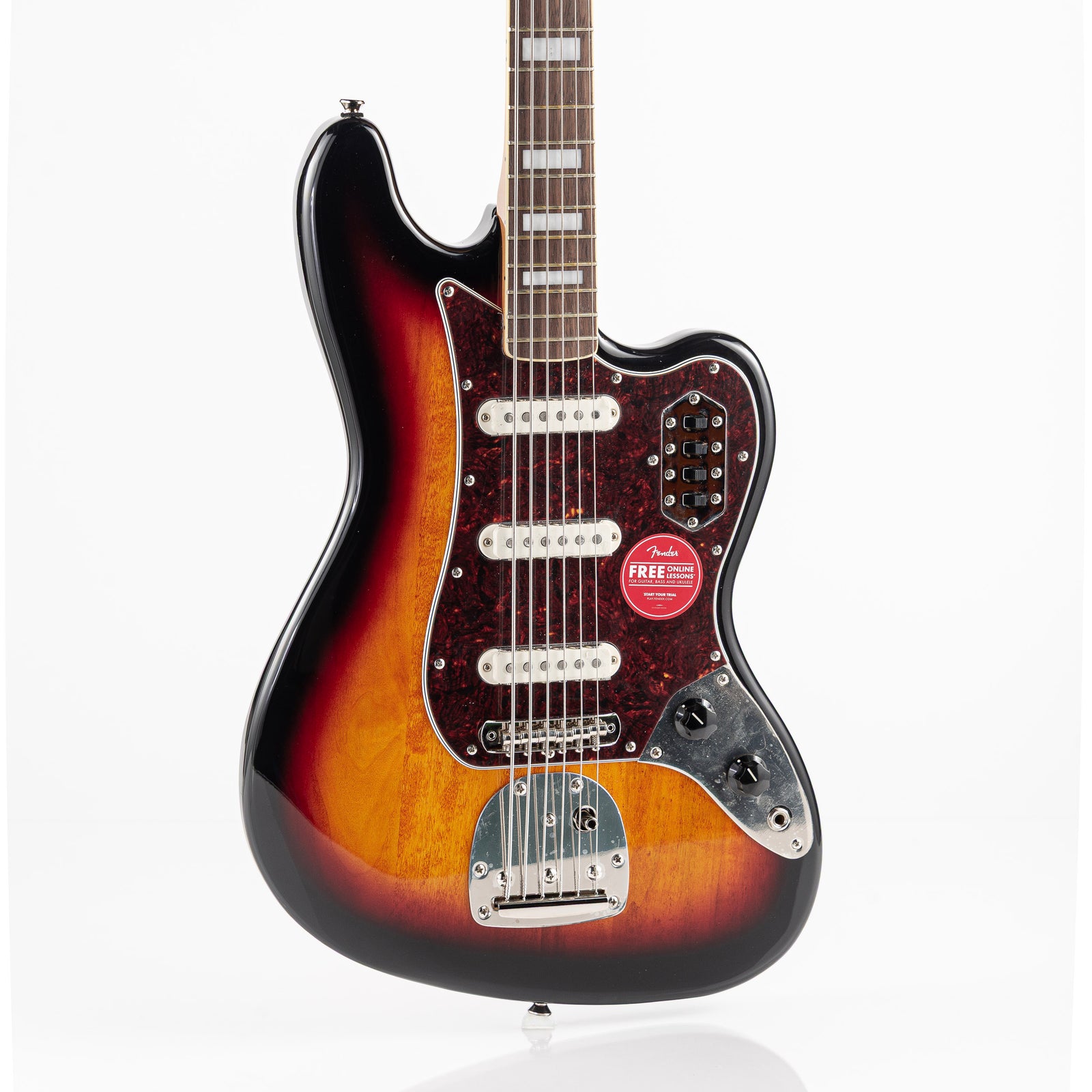 Squier Classic Vibe Bass VI Electric Bass - 3 Tone Sunburst