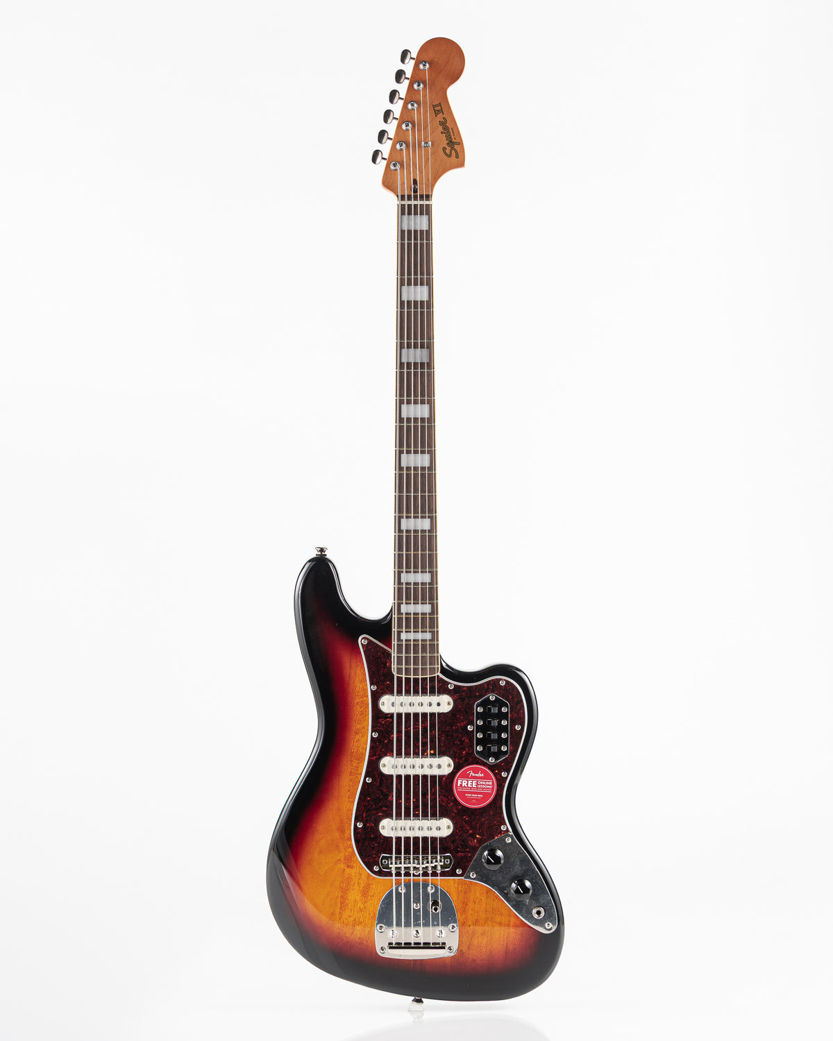 Squier Classic Vibe Bass VI Electric Bass - 3 Tone Sunburst