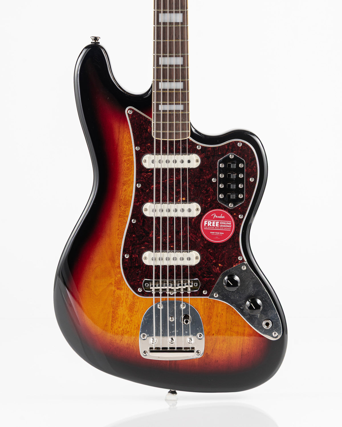 Squier Classic Vibe Bass VI Electric Bass - 3 Tone Sunburst