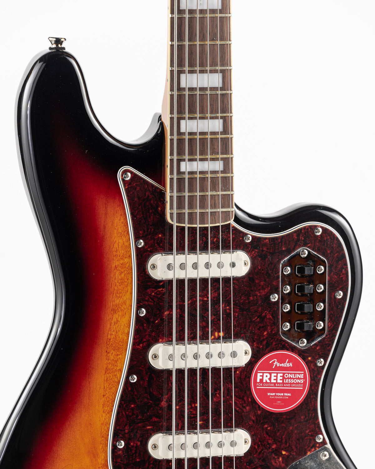 Squier Classic Vibe Bass VI Electric Bass - 3 Tone Sunburst