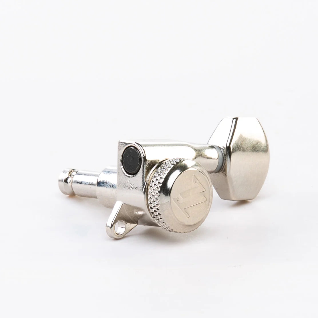 Allparts TK-7118-001 Top Lock Modern 6-in-line Mini Locking Tuning Keys - Nickel