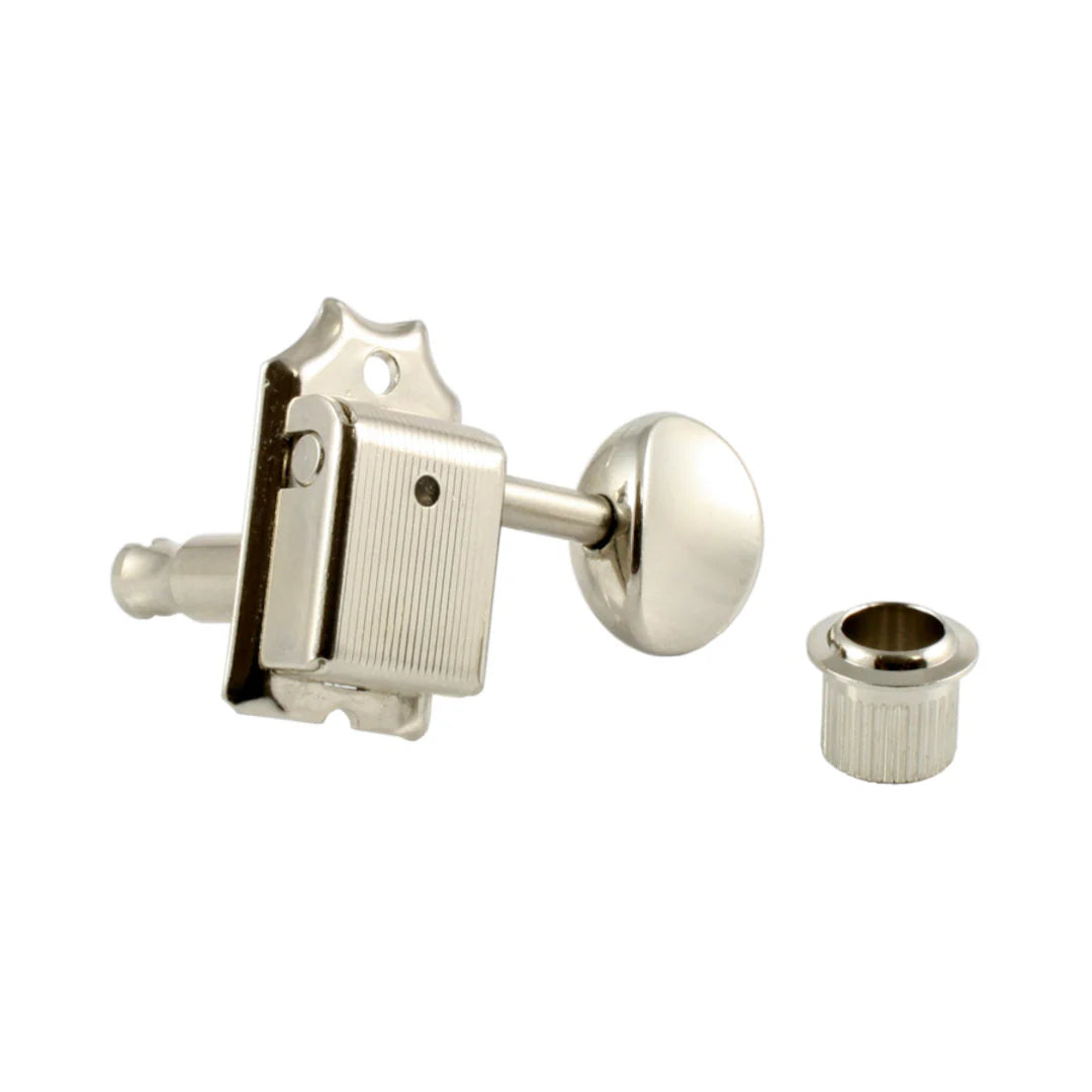 Allparts TK-7880-001 Gotoh SD91 Vintage-style Staggered 6-in-line Keys - Nickel
