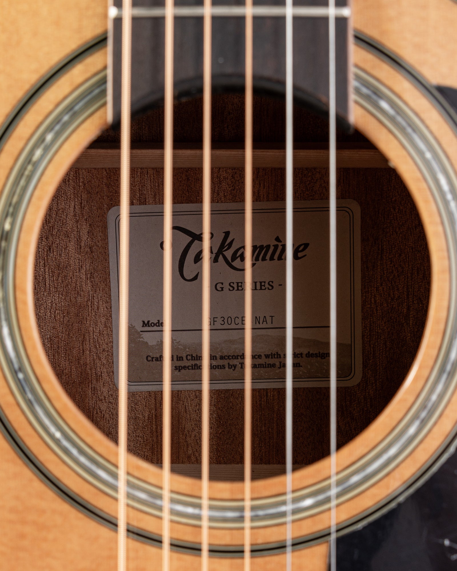 Takamine G30 Series GF30CE FX Cutaway Acoustic Guitar with Ovangkol Fingerboard - Natural
