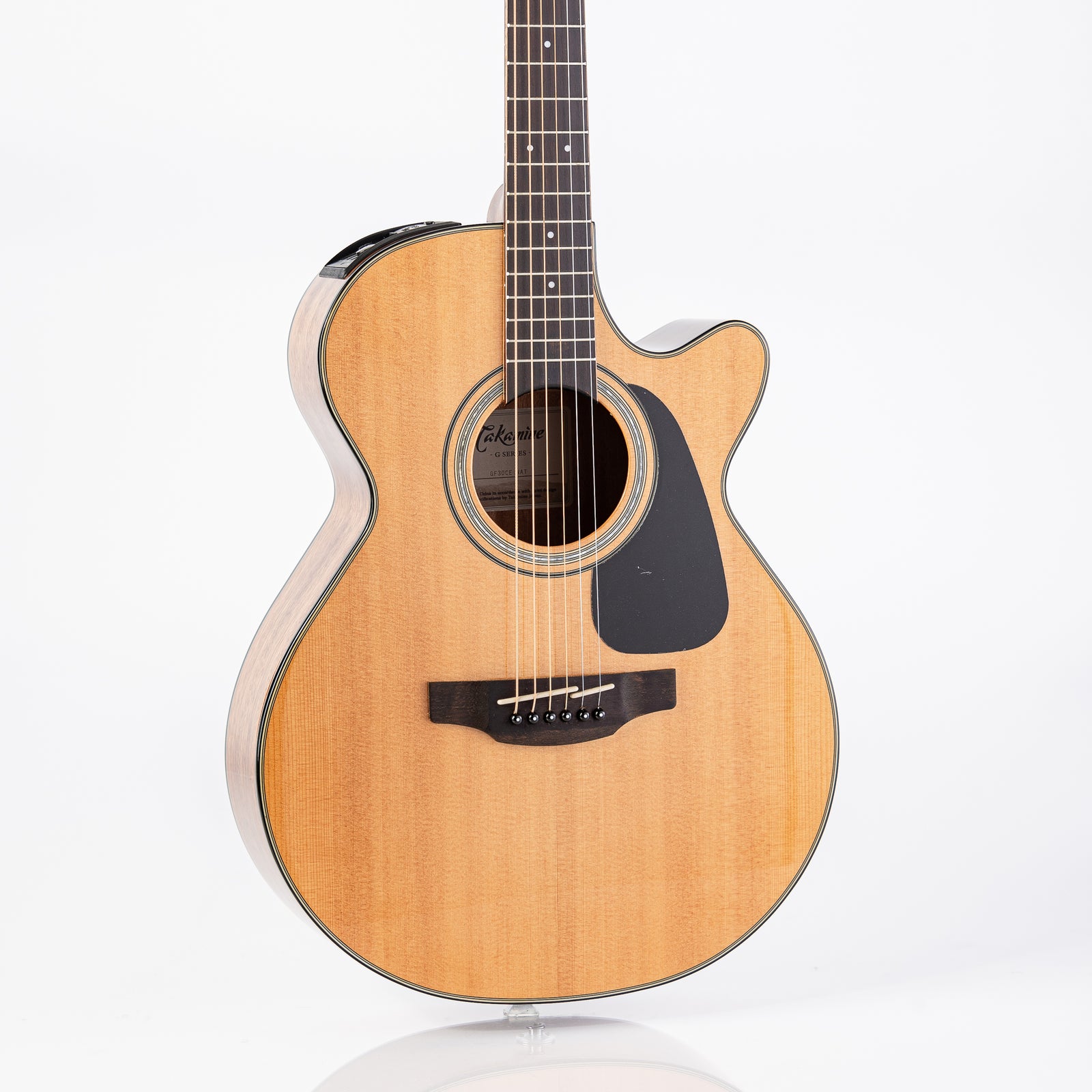 Takamine G30 Series GF30CE FX Cutaway Acoustic Guitar with Ovangkol Fingerboard - Natural