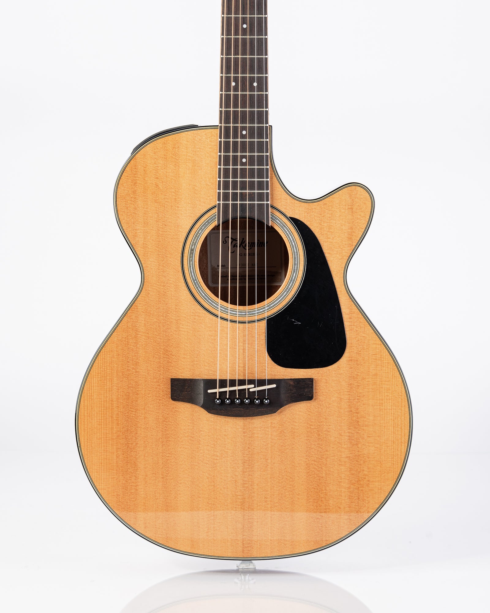 Takamine G30 Series GF30CE FX Cutaway Acoustic Guitar with Ovangkol Fingerboard - Natural