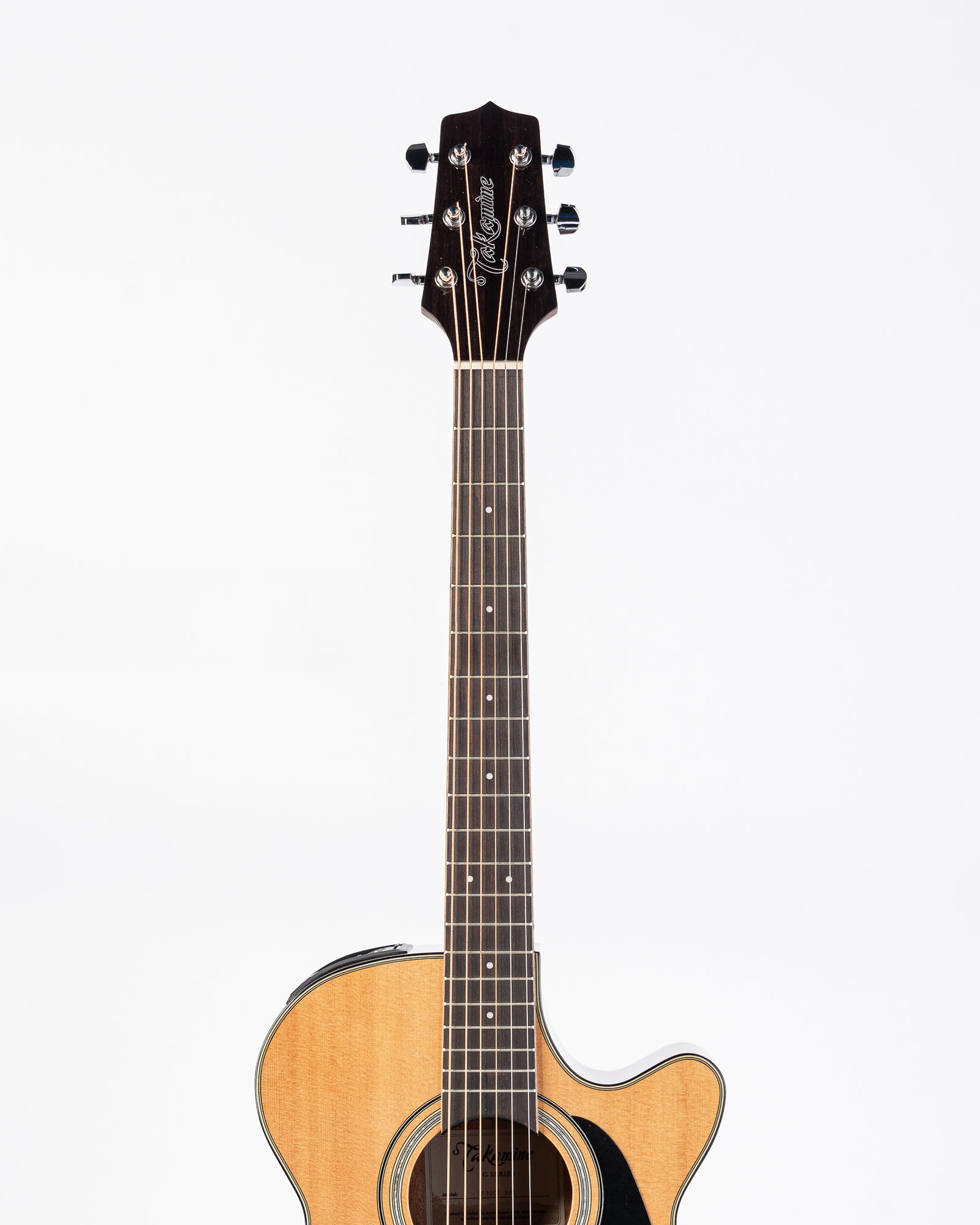 Takamine G30 Series GF30CE FX Cutaway Acoustic Guitar with Ovangkol Fingerboard - Natural