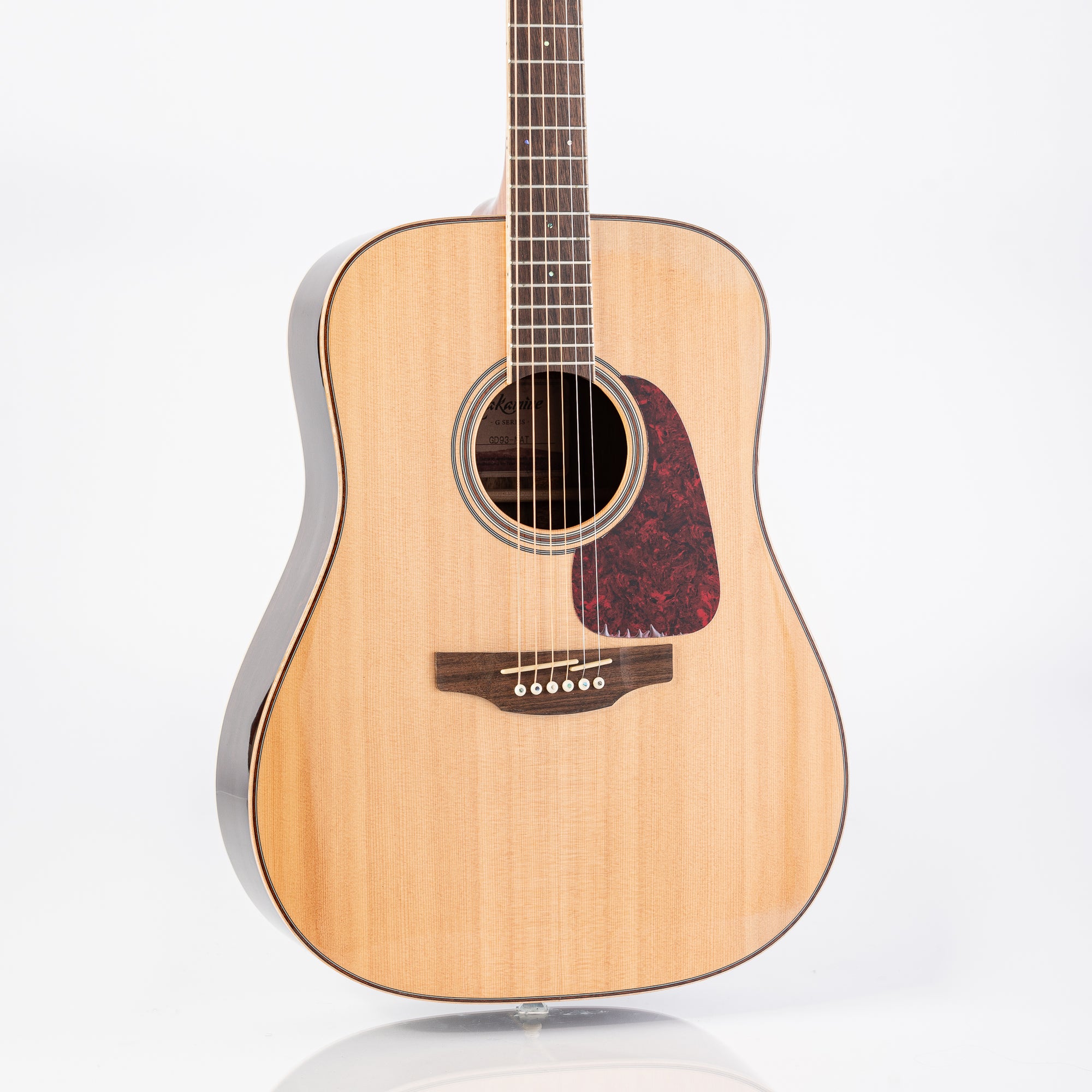 Takamine G90 Series GD93 Dreadnought with Laurel Fingerboard Acoustic Guitar - Natural