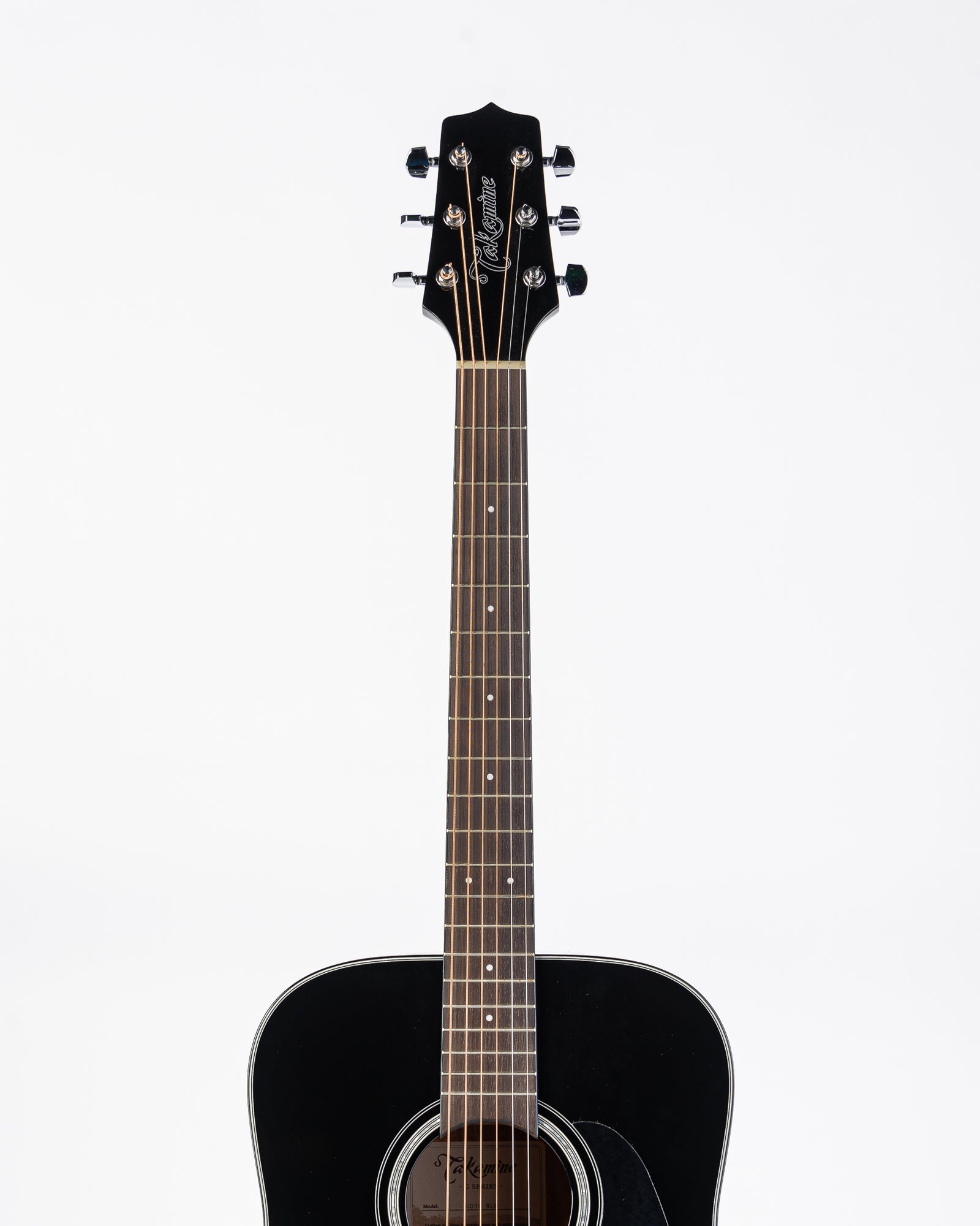 Takamine GD30 Dreadnought with Ovangkol Fingerboard Acoustic Guitar - Black Gloss