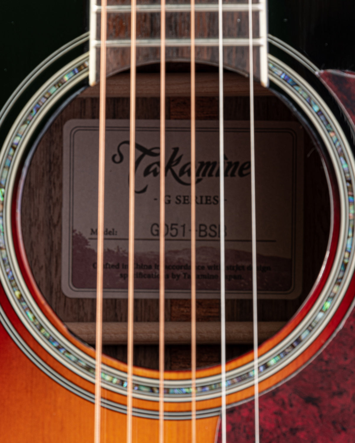 Takamine GD51 Acoustic Guitar- Brown Sunburst